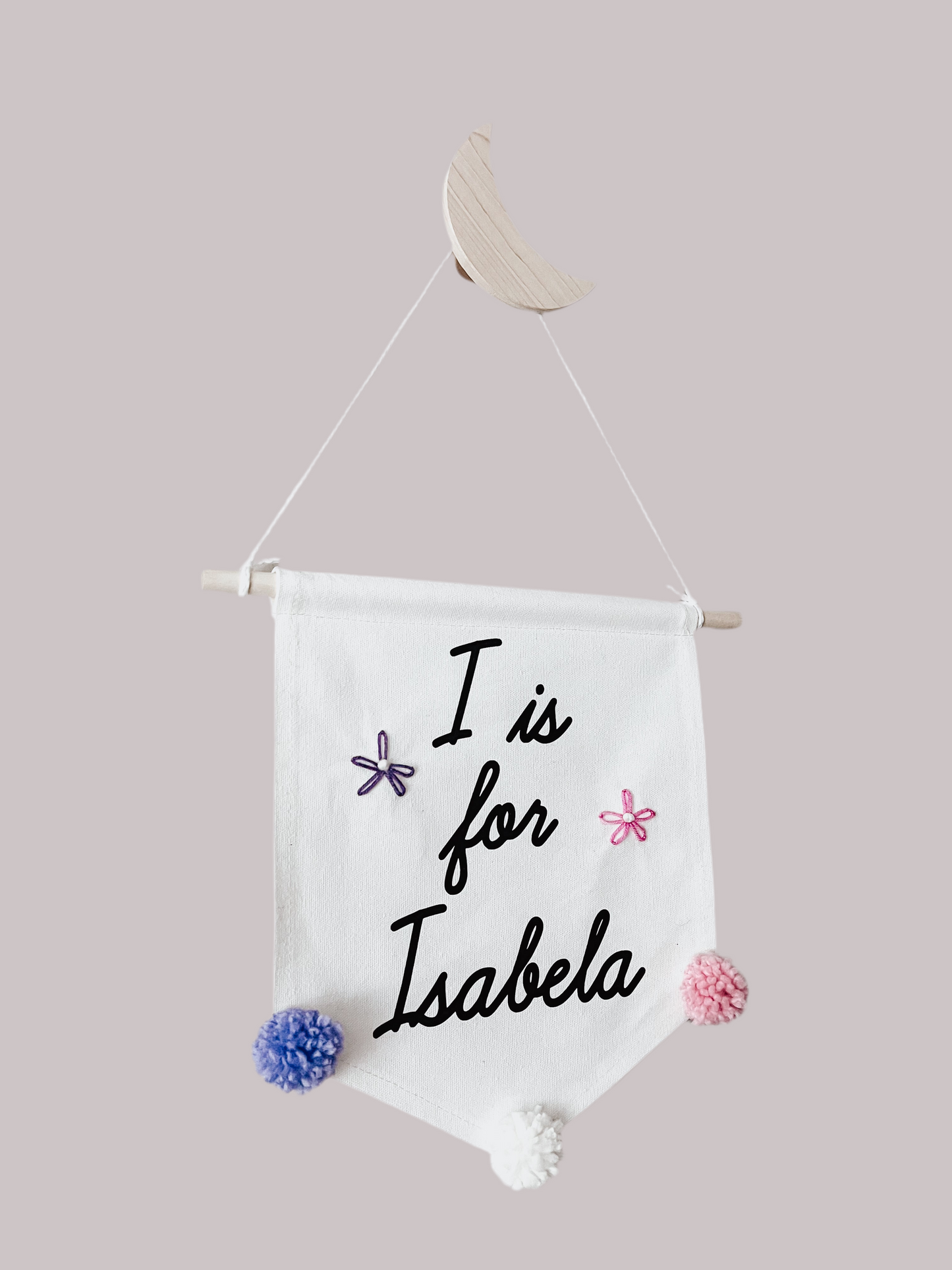 Custom Pom Banner