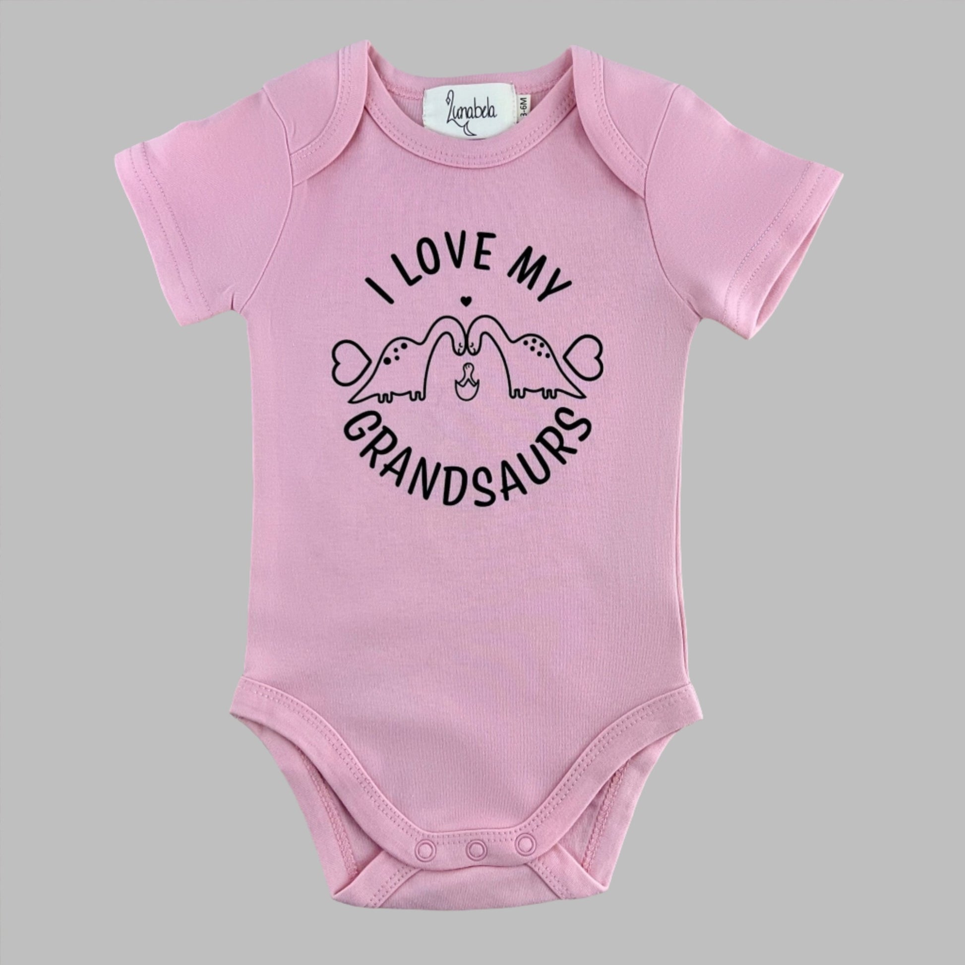 I ♥ My Grandsaur Bodysuit - Lunabela