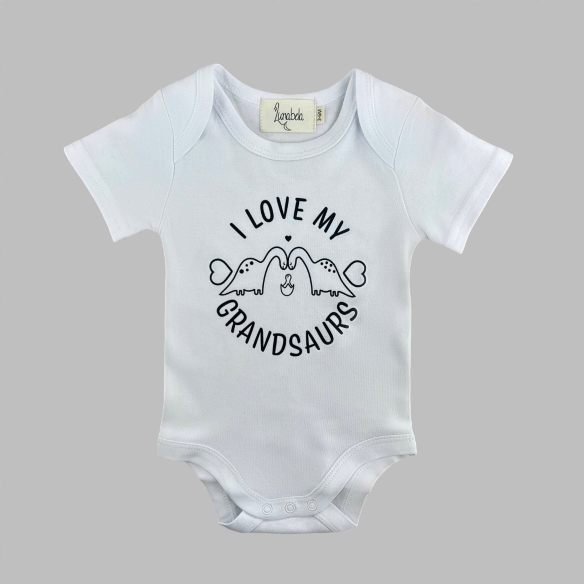 I ♥ My Grandsaur Bodysuit - Lunabela