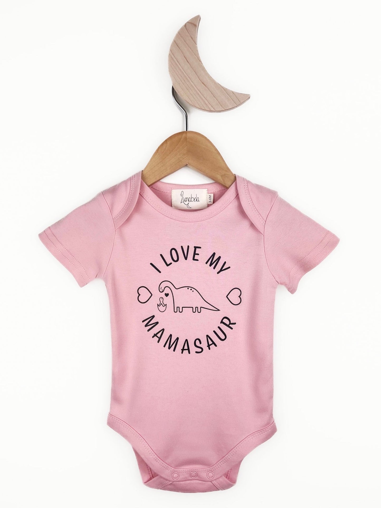 I ♥ My Mamasaur Bodysuit - Lunabela