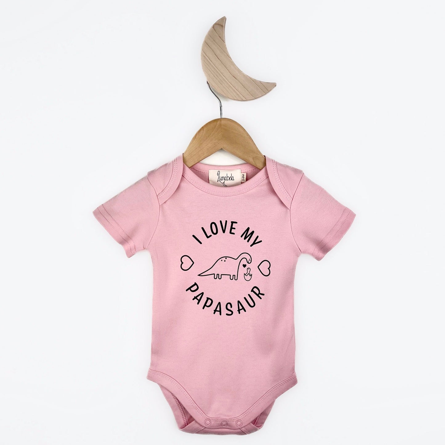 I ♥ My Papasaur Bodysuit - Lunabela