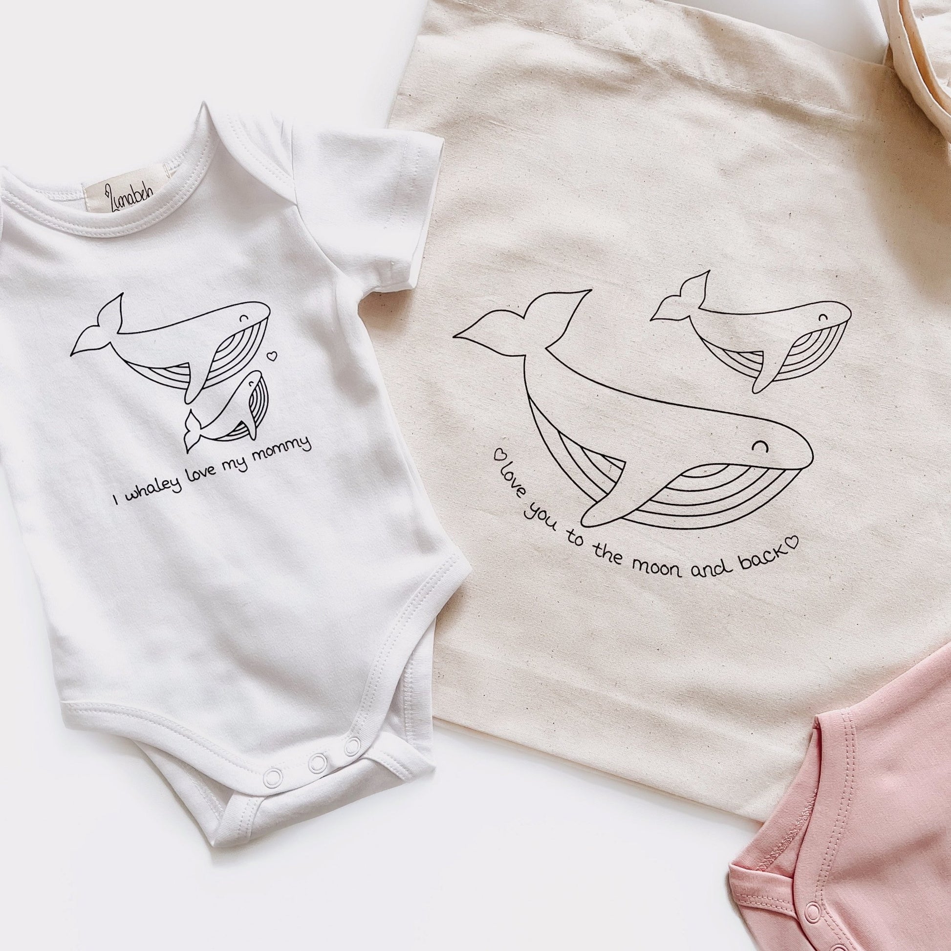 I Whaley ♥ My Mommy Bodysuit - Lunabela